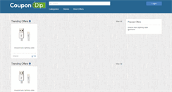 Desktop Screenshot of coupondip.com